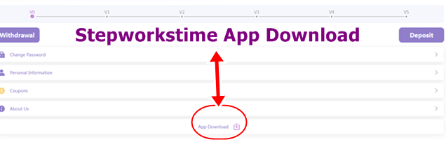 Stepworkstime App Download