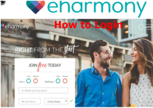 How to Login to eHarmony Account