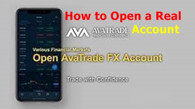 How to Open a Real AvaTrade Account