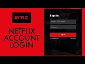 Netflix Account Login