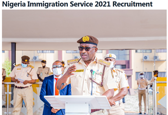 How To Apply For Nigeria Immigration Service Recruitment 2021