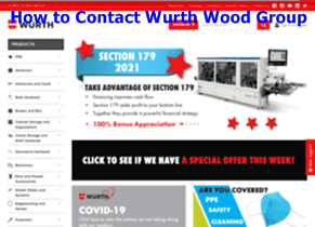 How to Contact Wurth Wood Group