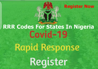 RRR Codes For All States In Nigeria